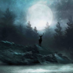 Deer Under The Moon - Image 3