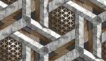 Hexagon Nets with Marble - Image 3