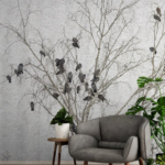 Vintage Branches with Birds