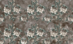 Rococo Pattern with Flowers - Image 3
