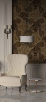 Classic Pattern With Birds