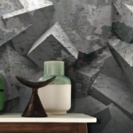 Grey 3D Concrete