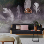 Fog Over Feathers with Concrete