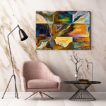 Abstract Colours Blending