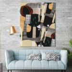Abstract Colours with Black and White