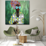 Afro Portrait