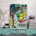 Cartoon Colours Abstract