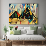 Colourful Pyramids