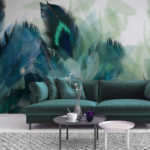 Feathers with a Neon Touch