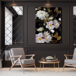 Flowers with Butterflies