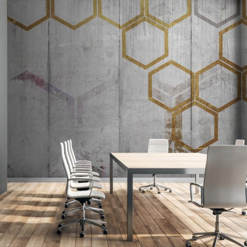 Gold Hexagon