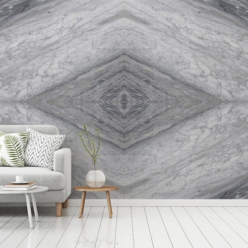Grey Reflected Marble
