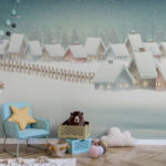 Houses with Snow