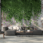 Leaves with Bricks