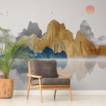 Mountains in Marble