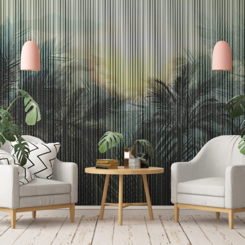 Palm Trees Curtain