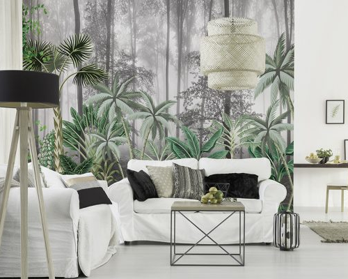 Palm Trees and Forest
