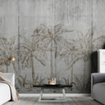 Palm Trees with Concrete