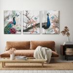 Peacock with Branches