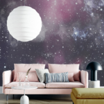 Purple Space Galaxy
