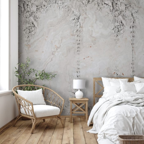 Relief gypsum style