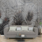 Shaded Palm Leaves