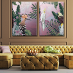 Tropical Birds Parrot Hoopoe
