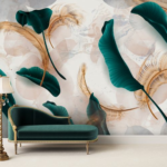 Turquoise with Gold