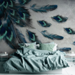 Falling Feathers with Concrete