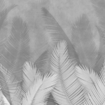 Grey and White Feathers