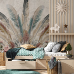 Feathers Splash with Marble