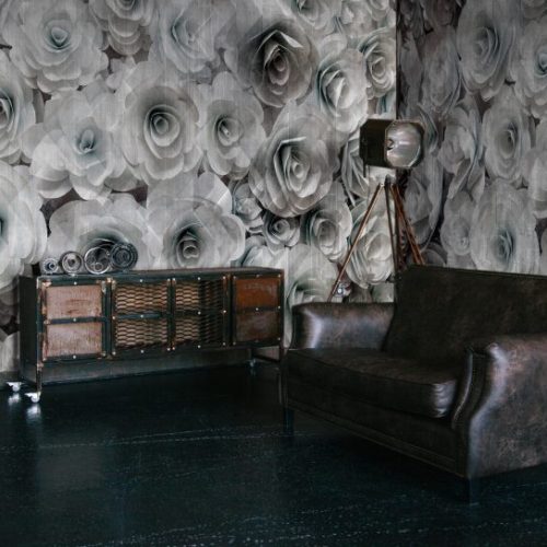 Vintage 3D flowers