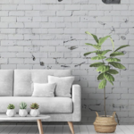 White with Grey