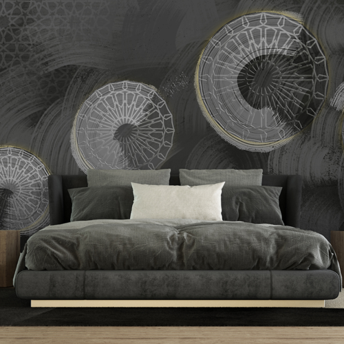 Grey Islamic Patterns