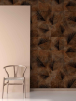 Leaves and Brush Strokes