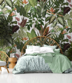 Shades of Green with Orange